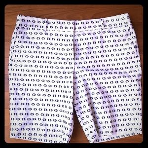Cute Ann Taylor -Devin Fit- Boardwalk Shorts 18